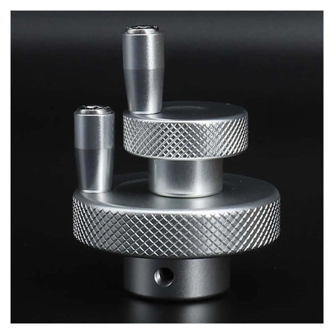 Movable Red Hand Wheel For Machine Tools Round Rotating Hand Wheel With Sliding Table and Screw Lever for manual feed