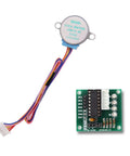 5V stepper motor (28BYJ-48) with ULN2003 driver board and multicolor wiring