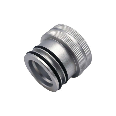 Close-up of a silver precision-fit bearing tool from the X3 RC Bearing Tools And Lubrication Grease Tool Kit Set For P293350109.