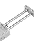 Dual Aluminum Pneumatic Cylinder With 20mm Bore And 120mm Stroke Guide Rod Plate Double Acting Cushioned Slide Bearing