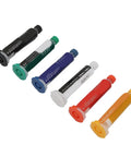 Light Curing Solder Mask Ink For PCB And BGA Repair 6 Pack in assorted colors, tubes aligned for display.
