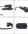 Rock Solid Round Baler Linear Actuator Swap Direct Fit For Farm Tractor Hay Equipment Heavy Duty Cylinder close-up view