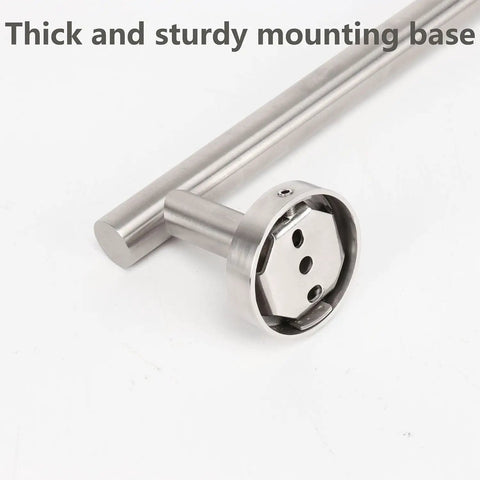 9 Inch Hand Towel Ring Holder Made Of SUS304 Stainless Steel Brushed Nickel Wall Mounted Towel Rack with sturdy mount