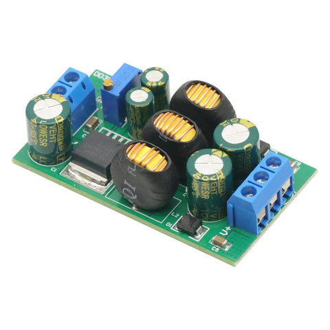 20W DC To DC Dual Output Converter Module With Positive And Negative Rails Wide Input Three Point Six To Thirty Volts Adjustable From Plus Three To Plus Thirty And Minus Three To Minus Thirty Volts A Dope Must Have DIY Boost Buck Regulator on white background.