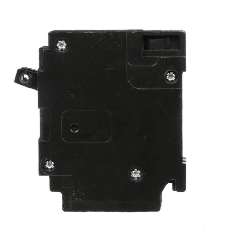 Q3030 Tandem 30 Amp 120 Volt Circuit Breaker With CTL Rejection, Type QT, Plug-In Insta-Wire Connectors, 10,000 AIC, Dual 30A Breaker For 120V Load Centers, Easy Install And High Current Protection, black breaker rear view