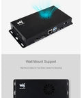 Beefed Up Metal Case For Compute Module 5 IO Board CM5 With Cooling Fan, Dustproof Enclosure, GPIO Adapter, Wall Mount Ready view