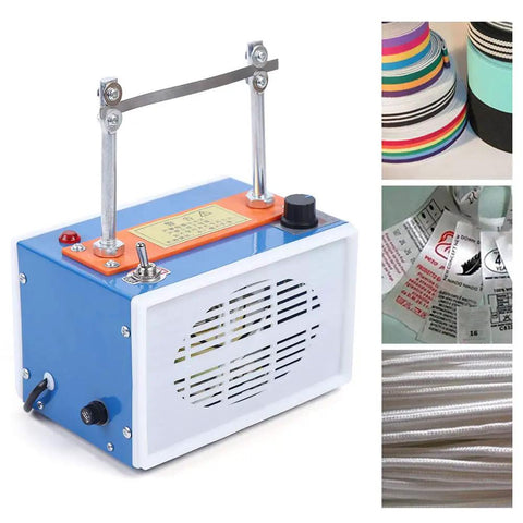 Rope Cutter 110V 35W Hot Knife Heating Cutter For Rope Foam Fabric Webbing Belting And Ribbon Portable Bench Mount Kit with attachments