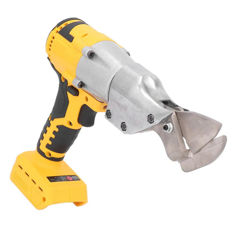 Heavy Duty Brushless Cordless Metal Shear Cutter With 360 Degree Head And 20V Li Ion Battery for precise metal cutting.