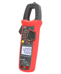 UT203 Digital Clamp Meter For AC And DC Current, True RMS, Auto Range, Max Min, Backlit LCD, 600V Measurement display