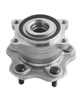 Rear Wheel Hub Bearing Assembly Replacement For 2013 To 2020 Nissan Pathfinder And 2014 To 2020 Infiniti QX60, shown from above.