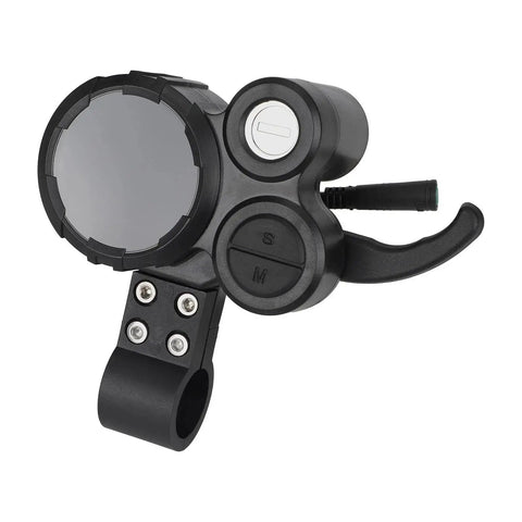 Locking LCD Scooter Dashboard with Speedometer Battery Gauge and Brushless Controller for Kukirin M4Max electric scooters.