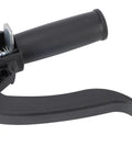 Close-up of No Sweat Quick Release Drawer Installation Jig with heavy duty press clamp and rubber grip for cabinet alignment.