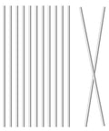 12-piece 1mm by 300mm 304 stainless steel rod set for crafts DIY projects lathe bar stock corrosion resistant metal rods crafting