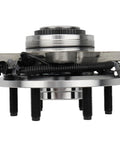 Front view of a Front Wheel Hub Bearing Assembly for 2011-2014 Ford F-150, Expedition, and Lincoln Navigator 4WD 6-Lug With ABS