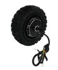 Beefy 11 Inch Wheel Hub Motor For 36 To 120V Systems 500 To 3500W Electric Motorbike Scooter Hub Drive Ideal For Electric Bikes Go Karts Off Road Builds And DIY Projects with cables