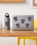 Laptop with Ham Radio Sticker Set 3 Pcs Funny Operator Quote Vinyl Decals Waterproof For Laptops Transceivers Notebooks Toolboxes And Gear