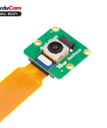 Next Level 16MP IMX519 Autofocus Camera Module For Raspberry Pi 5 And 4B 3B Plus, shows sensor and FPC cable.