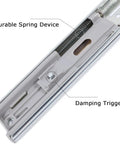 Close-up of 10 Pairs 22 Inch Soft Close Drawer Slides Heavy Duty Side Mount Cabinet Glides With Ball Bearing Beefy 110LB Capacity
