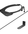 Wall Mounted Golf Bag Rack For Any Bag Or Travel Case Easy Install Storage Organizer For Garage Or Shed Keeps Clubs Upright And Off The Floor Durable Wall Mount System, black metal components close-up