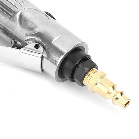Heavy Duty Industrial Pneumatic Die Grinder With 2 Inch High Speed Disc handle and air connection for efficient metal grinding.