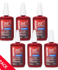 Blue Medium Strength Removable Threadlocker For Locking And Sealing Threaded Fasteners Quarter To Three Quarter Inch Keeps Bolts Tight