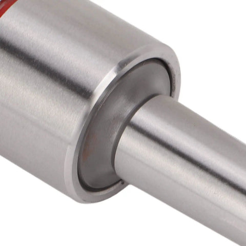 Close-up of Live Center For Lathe Tailstock MT2 High Carbon Steel 60 Degree CNC Tip Triple Bearing System with ball thrust