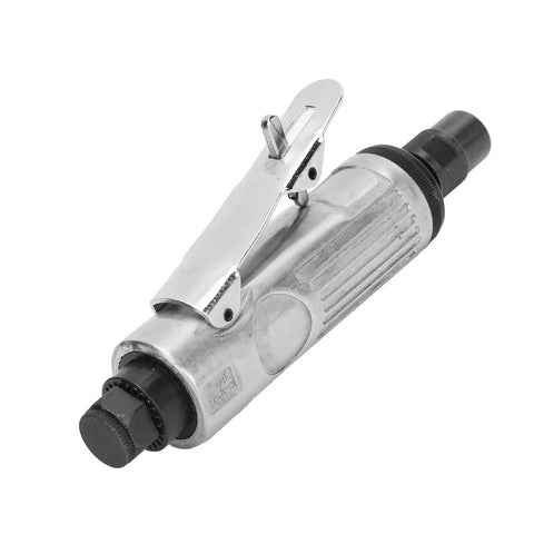 Heavy Duty Pneumatic Die Grinder For Fine Metal Polishing And Burr Trimming Lightweight air-powered rotary tool with zinc alloy housing.
