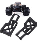 Nylon Front Lower Suspension Arms For 1 By 8 RC Cars, Lightweight Yet Sturdy, shown with ZD Racing vehicle in background