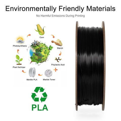 High Speed Pla Plus Filament 1.75MM Rapid Printing Up To 600MM S Black 1KG Spool Tangle Free Design Prints Smoother Than Silk With Zero Drama For All FDM Printers