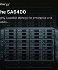 Heavy Duty Built Like A Tank 12 Bay Rack Mount Nas Server With Dual Redundant Power Supply And 10 Gigabit Ethernet front view with drive bays.