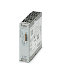 Rugged As Nails Industrial Switching Power Supply Delivering 24 Volt DC 5 Amp Output modular design with detailed terminals and casing.