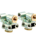 Trailer Priority Brake Control Valve Replacement With Three Eighths Inch Ports No Fuss Emergency Stop Parking 2 Pack metal valves