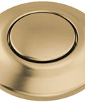Air Switch For Garbage Disposal Kit In Champagne Bronze Finish Easy Mount Button For Sink Or Countertop Compatible With Any Garbage Disposal Indoor Use No Mess No Wiring Needed.