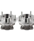 2 Pack Rear Wheel Hub Bearing Assembly For Mazda CX-9 2007 Through 2015 AWD 5 Lug Compatible Replacement Kit, front view