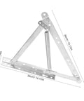Triangular Spring Hinges For Sofa Bed And Cabinet Doors Heavy Duty Hot Rolled Steel Foldable Lift Up Hinges For Easy Install