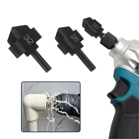 Premium PPR Pipe Thread Repair Kit With 6PCS Step Drill Tools And NPT Dies For PVC Water Pipes To Fix Leaks Fast Without Replacing Fittings In Your Home, 20 25 32mm dies
