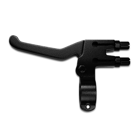 Heavy Duty Dual Brake Levers For Mountain Bikes And BMX Bikes With Front And Rear Brake Control And Finger Grip Easy One Handed Modulation