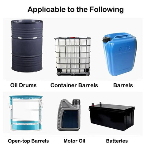 Heavy Duty Spill Containment Platform With Drain Outlet For Metal Steel Tray Safe Fluid Storage Chemical Spill Control And Industrial Use Polyethylene Tray That Is Reusable Anti Aging Fade Resistant Vibrant Colors Long Lasting Visibility Ideal For, showing various barrels and containers like oil drums, container barrels, and motor oil.