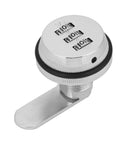Combination Cam Lock With 3 Digit Password For Drawers Cabinets And Letter Boxes Made From Zinc Alloy Steel Durable Security With No Fuss Easy Setup Instructions Silver Finish