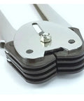 Close-up of the ratchet tensioner from the Heavy Duty Manual Strapping Machine Kit With Ratchet Tensioner And Pp Pet Sealer.