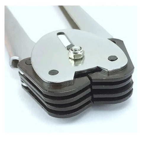 Close-up of the ratchet tensioner from the Heavy Duty Manual Strapping Machine Kit With Ratchet Tensioner And Pp Pet Sealer.