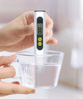 Digital TDS Meter Water Tester For Home Well And Tap Water Quality 0 To 9990 PPM Fast One Second Read in glass of water