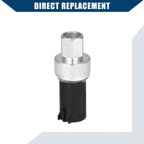 No 6F93 19D594 AA Air Conditioning Front Pressure Switch For Ford Escape 2008 2012 And Ford Explorer 2007 2010 Replacement Durable Plastic Metal 1 Piece Black Easy Install