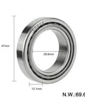 Upper And Lower Steering Bearings Set For INOKIM OX And OXO Electric Scooters Alloy Steel Replacement Parts, 47mm diameter