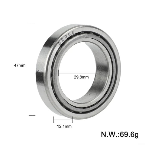 Upper And Lower Steering Bearings Set For INOKIM OX And OXO Electric Scooters Alloy Steel Replacement Parts, 47mm diameter