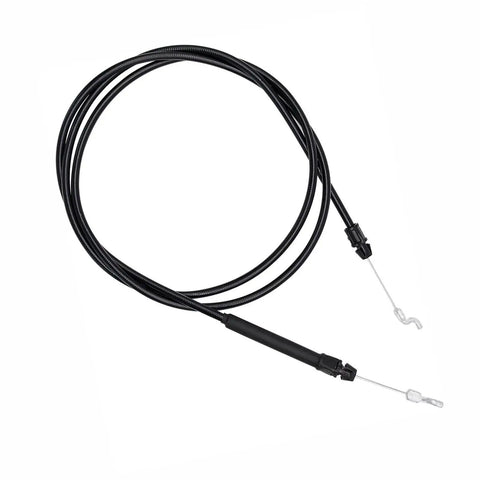 Heavy Duty Lawn Mower Clutch Cable Replacement 946-05105A Mechanical Engagement Wire, black with dual Z ends, for Troy Bilt and Cub Cadet mowers.