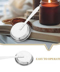 Stainless Steel Candle Snuffer With Handle, Multi Functional Fire Safety Tool For Candles Oil Lamps And Aromatherapy, Portable Extinguisher