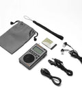 Grab And Go Portable Shortwave Radio with SSB and Full Band Coverage AM FM SW CB VHF UHF WX AIR NOAA Weather Alerts and accessories.