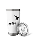 Hang Glider Themed Stainless Steel Insulated Tumbler For Men And Women Great Outdoor Flying Gift For Pilots Instructors And Air Sports Fans