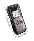 Heavy Duty Wall Scanner With Instant Depth Reading detects nails and wires with an LCD display, compact size for easy handling.
